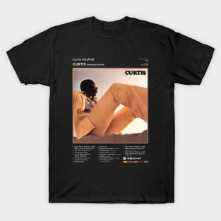 Curtis Mayfield - Curtis Tracklist Album T-Shirt